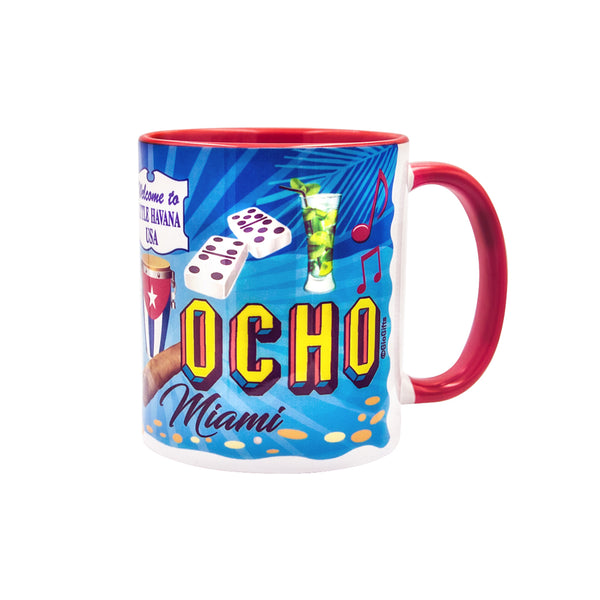 Little Havana Calle Ocho 8, Mug 2 - gio-gifts