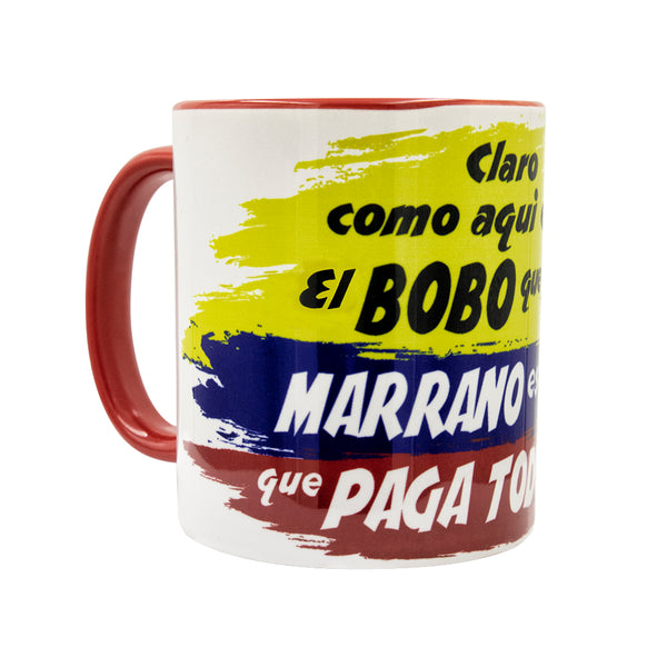 Claro Como Aqui Esta El Bobo, Colombia Coffee/Tea Mug - gio-gifts