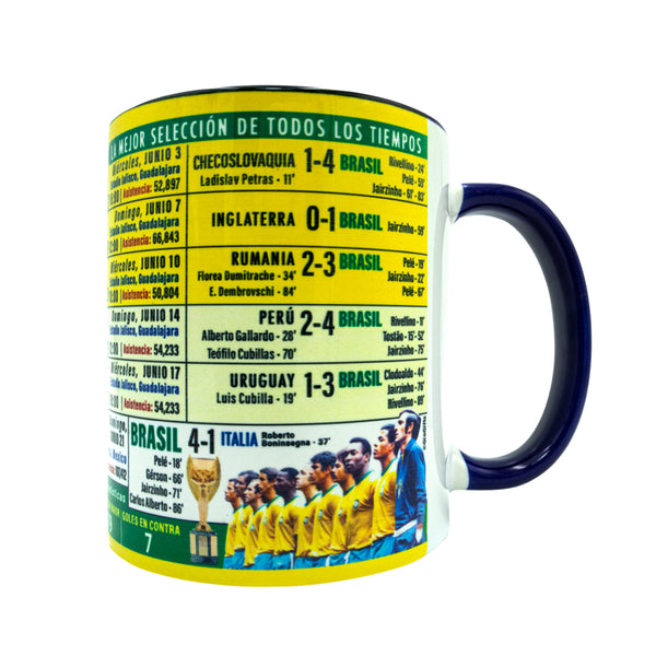 Brasil 1970 Champions Collectible Mug