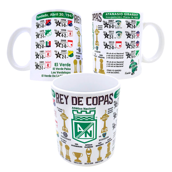 Atletico Nacional Futbol Soccer Collectible Mug