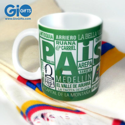 Medellin "PAISA" Coffee Mug - gio-gifts
